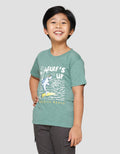 Little M Shark Surf Kaos Anak Laki-laki