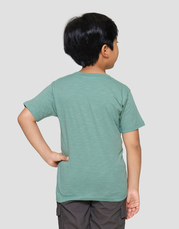 Little M Shark Surf Kaos Anak Laki-laki