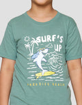 Little M Shark Surf Kaos Anak Laki-laki