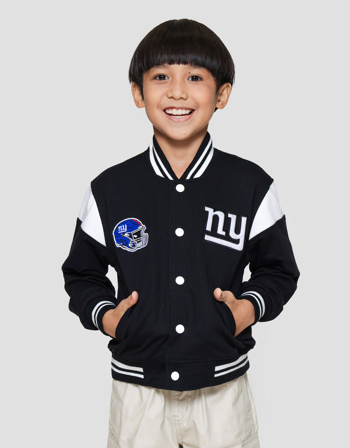 Little M Ny Rugby Jaket Bomber Anak Laki-laki
