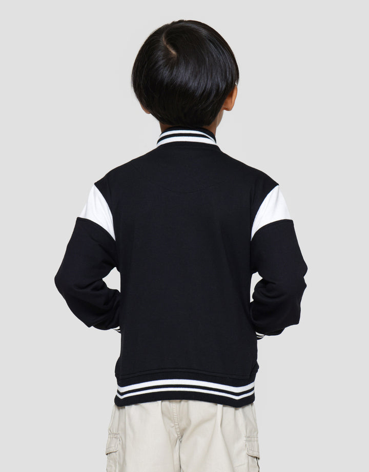 Little M Ny Rugby Jaket Bomber Anak Laki-laki