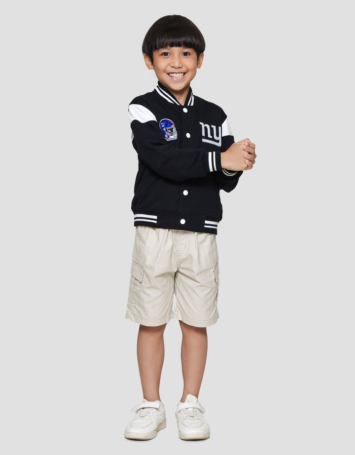 Little M Ny Rugby Jaket Bomber Anak Laki-laki