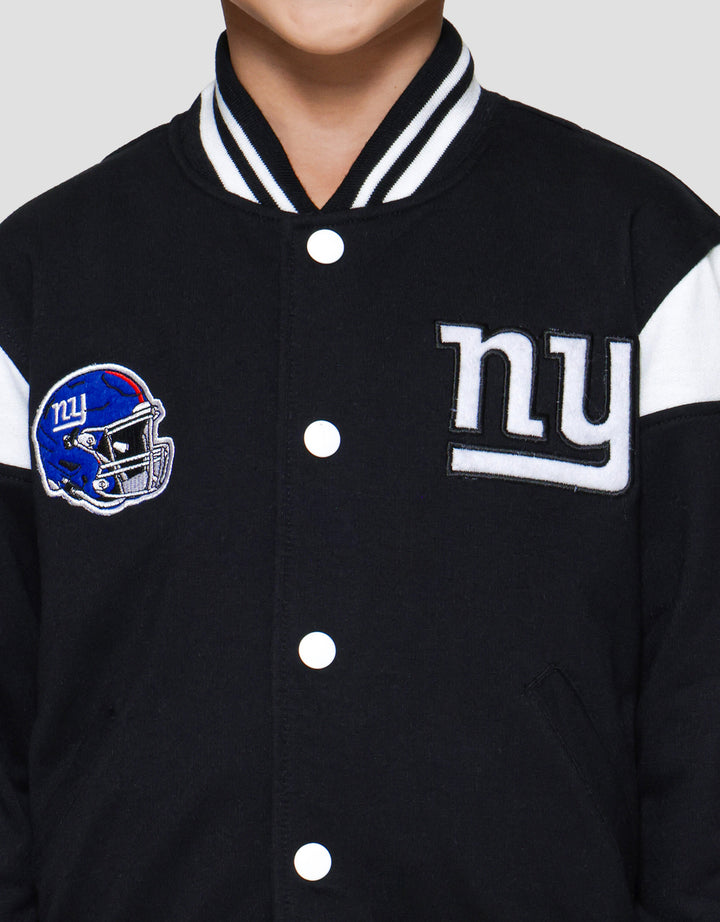 Little M Ny Rugby Jaket Bomber Anak Laki-laki