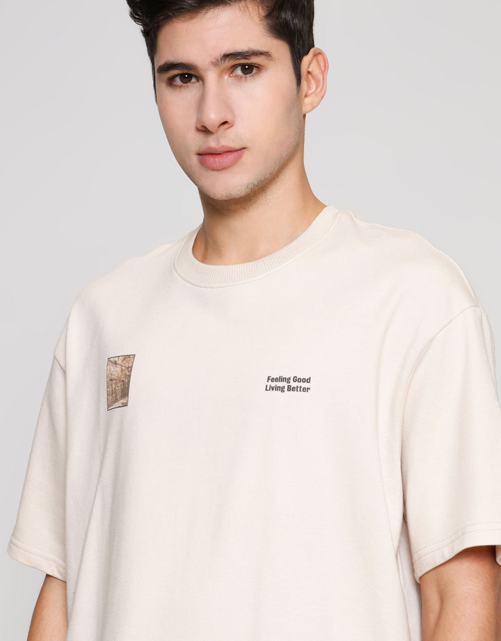 ZES Photoprint Kaos Lengan Pendek Pria TSF204