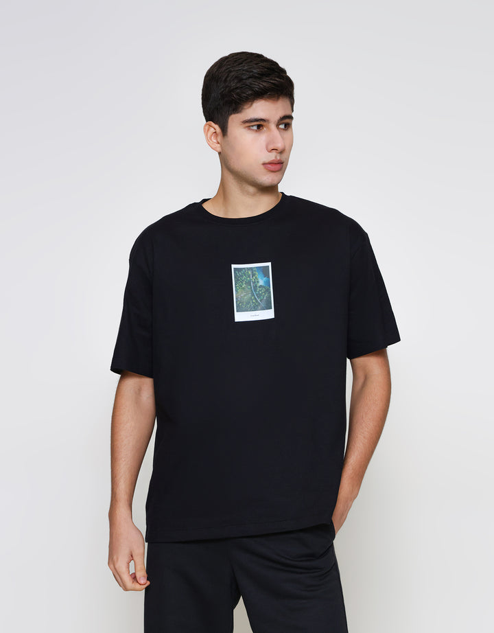 ZES Photoprint Kaos Lengan Pendek Pria TST201
