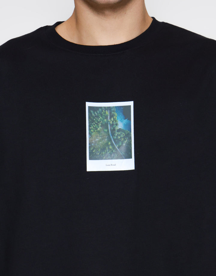 ZES Photoprint Kaos Lengan Pendek Pria TST201