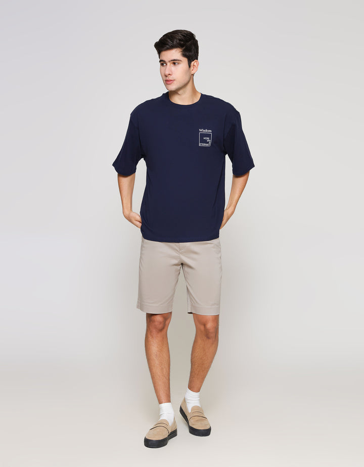 ZES Wisdom Hd Print Kaos Pria TSF202