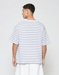 ZES Horizontal Textured Kaos Pria TSA205