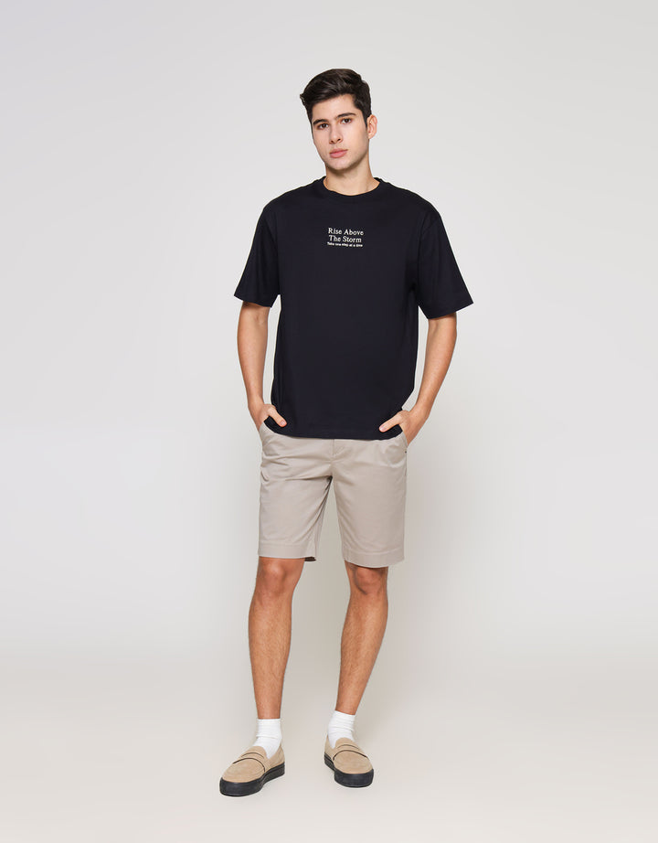 ZES Wording Embro Rise Above The Storm Kaos Pria TST207