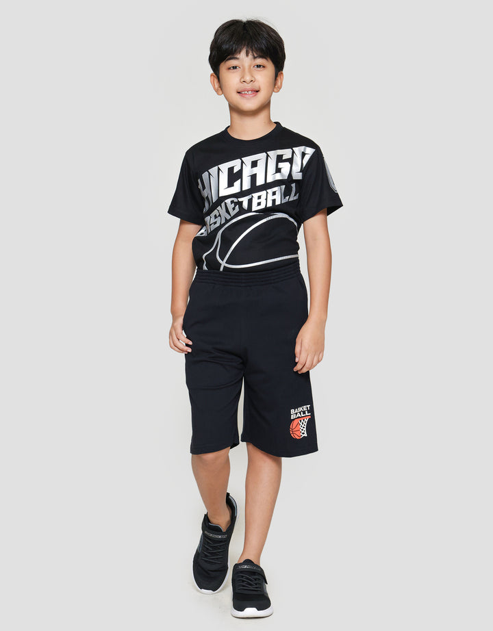 Nevada Sablon Kecil Celana Pendek Anak Laki-laki