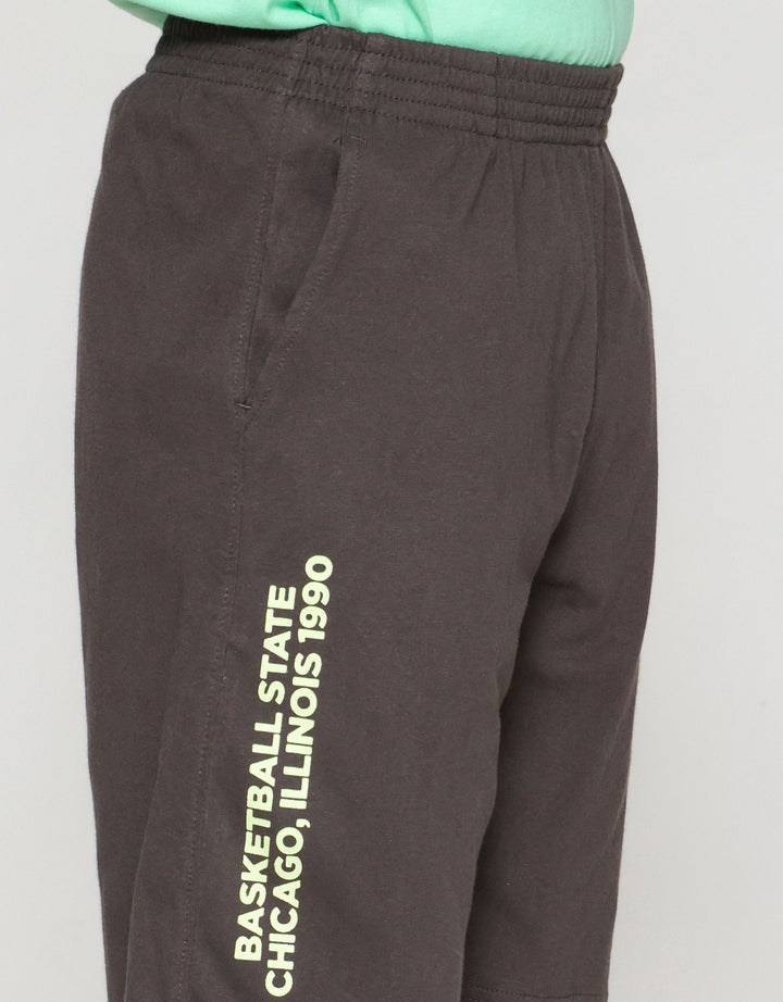 Nevada Knit Jersey Sablon Kecil Celana Pendek Anak Laki-laki