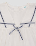 Little M Woven Rami Sailor Midi Dress Anak Perempuan