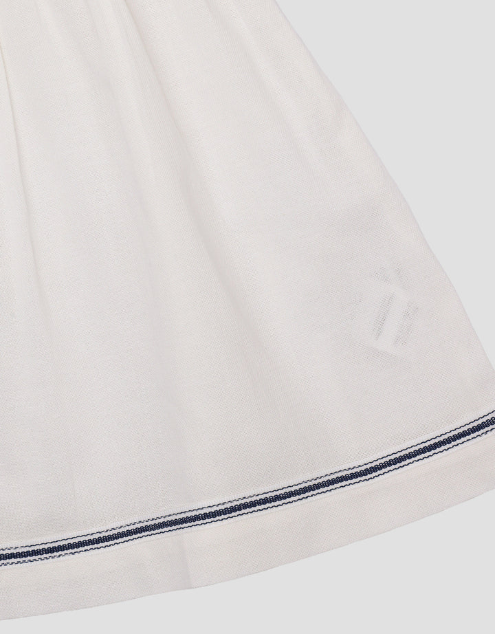 Little M Woven Rami Sailor Midi Dress Anak Perempuan