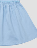 Little M Jersey Embro Bunga Midi Dress Anak Perempuan