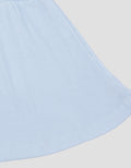 Little M Textured Rib Kecil With Lace Midi Dress Anak Perempuan