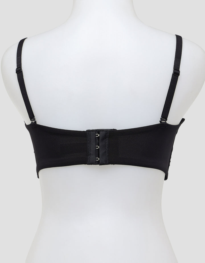 Nevada Push Up Regular Wire Half Cover  Bra Wanita