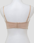 Nevada Push Up Regular Wire Half Cover  Bra Wanita