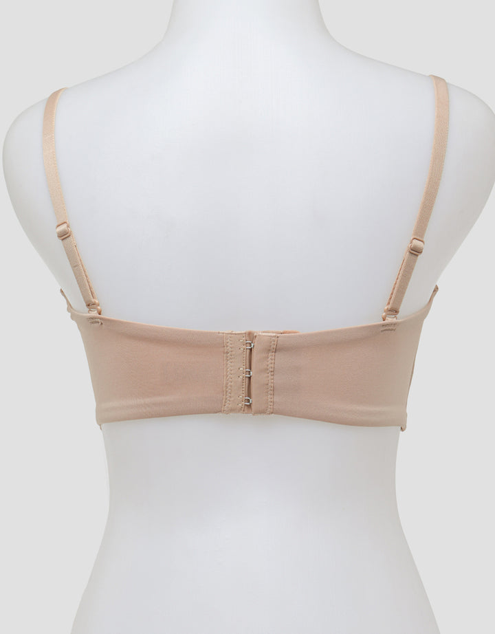 Nevada Push Up Regular Wire Half Cover  Bra Wanita