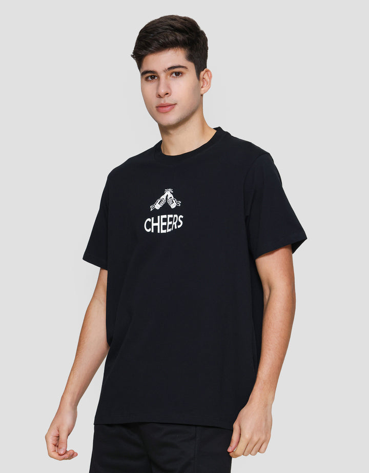 Aos Theme Rock Star Drunk Chill Cheers Kaos Pria