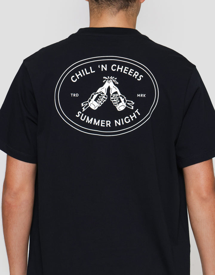 Aos Theme Rock Star Drunk Chill Cheers Kaos Pria