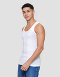 Cole Cotton Rib Kaos Singlet Pria