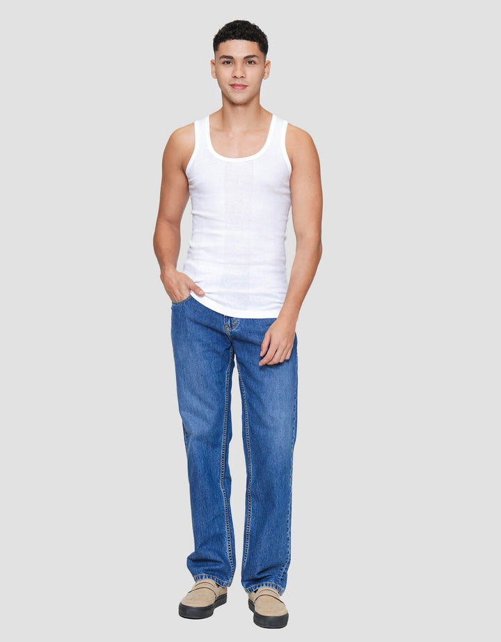 Cole Cotton Rib Kaos Singlet Pria