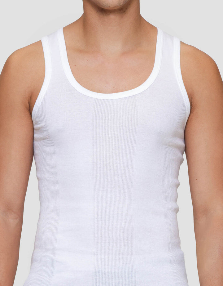 Cole Cotton Rib Kaos Singlet Pria