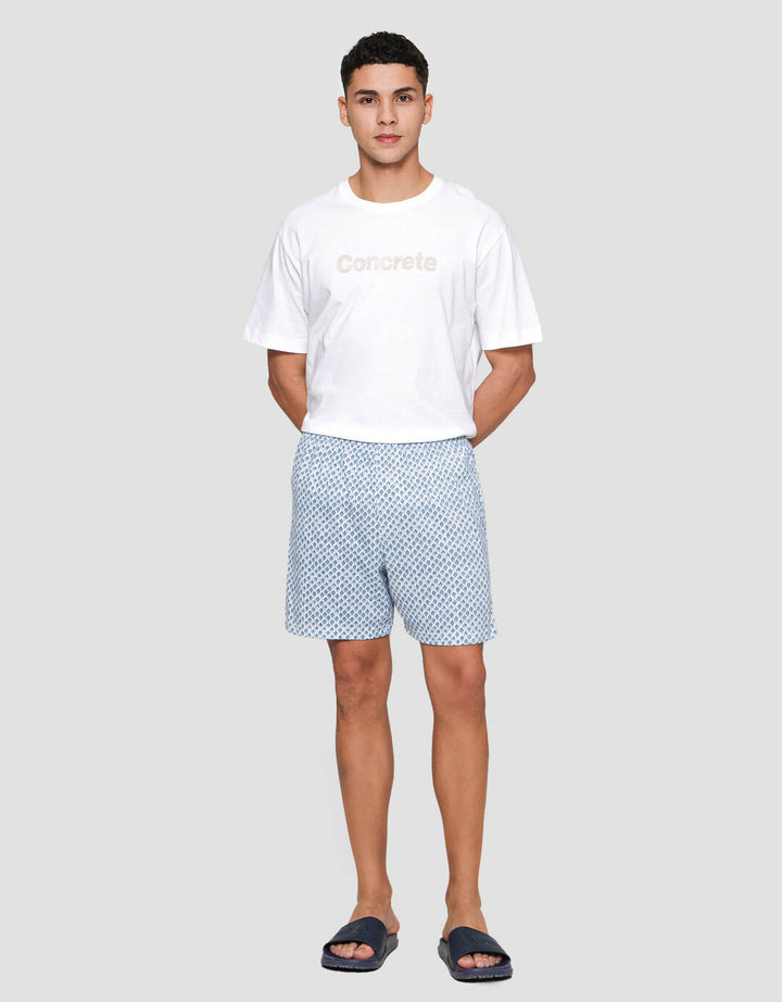Cole Print Geometric Celana Boxer Pria