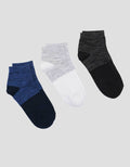 Cole 3Pk Ankle Casual Kaos Kaki Pria