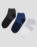 Cole 3Pk Ankle Casual Kaos Kaki Pria