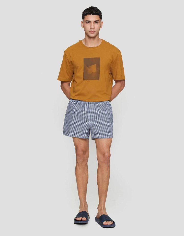 Cole Micro Checks Celana Boxer Pria