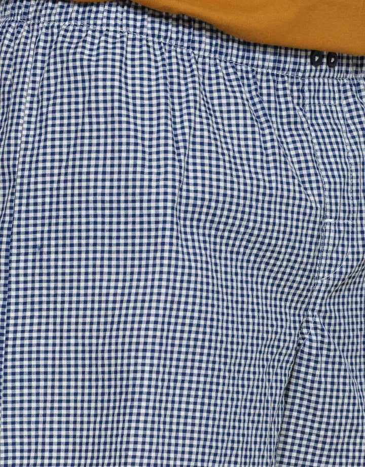 Cole Micro Checks Celana Boxer Pria