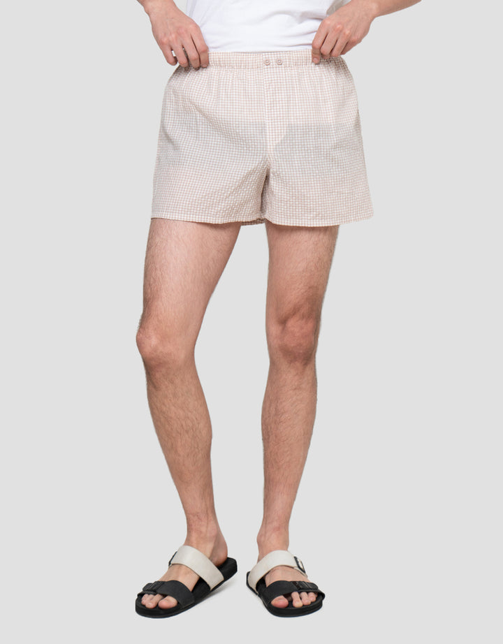 Cole Micro Checks Boxer Pria