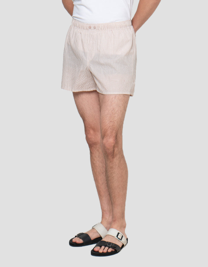 Cole Micro Checks Boxer Pria
