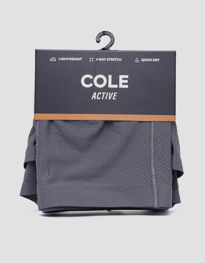 Cole Performance Mesh Solid Boxer Pria