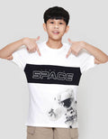 Nevada Space Robot Two Sided Print Kaos Anak Laki-laki