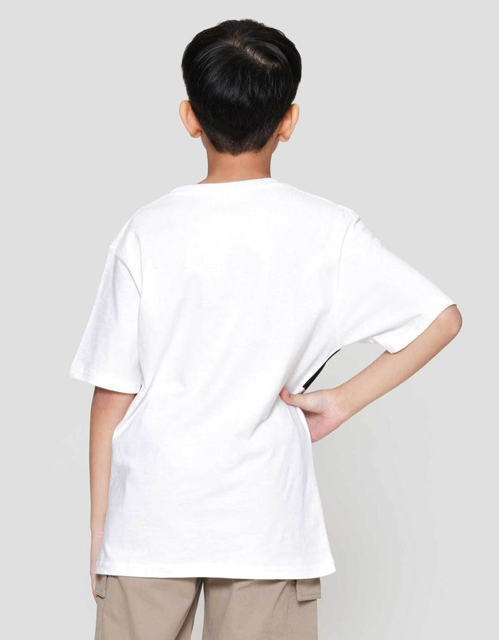 Nevada Space Robot Two Sided Print Kaos Anak Laki-laki