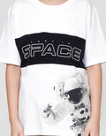 Nevada Space Robot Two Sided Print Kaos Anak Laki-laki