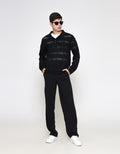 ZES Buttoned Flat Knit Polo Lengan Panjang Pria PLA203