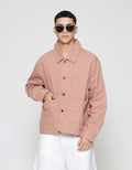 ZES With Patch Pocket Jaket Overshirt Pria JKN201
