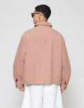 ZES With Patch Pocket Jaket Overshirt Pria JKN201