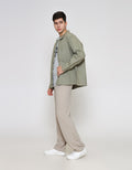 ZES Twill High Neck Jaket Pria JKN202