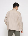 ZES Twill High Neck Jaket Pria JKN202
