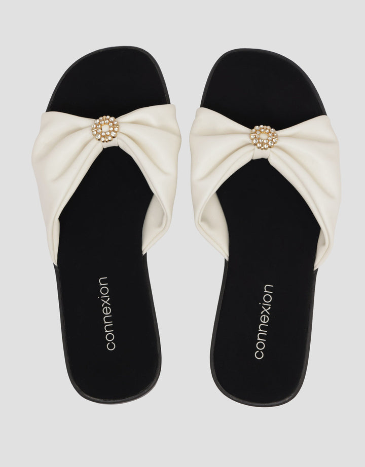 Connexion Round Amante Sandal Slipper Wanita