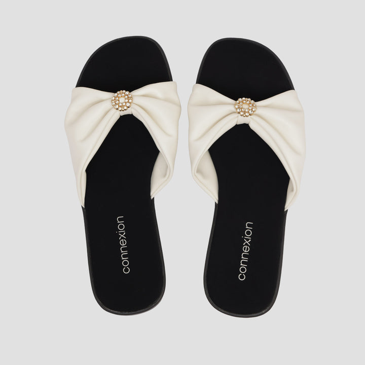 Connexion Round Amante Sandal Slipper Wanita