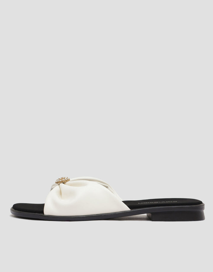 Connexion Round Amante Sandal Slipper Wanita