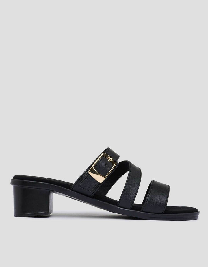 Connexion One Buckles Sandal Slipper Wanita
