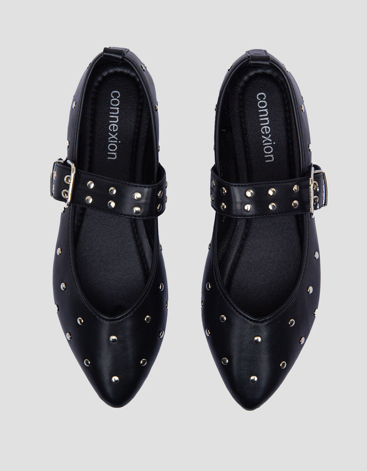 Connexion Pearl Mary Jane Sepatu Flat Wanita