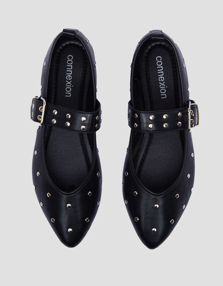 Connexion Pearl Mary Jane Sepatu Flat Wanita