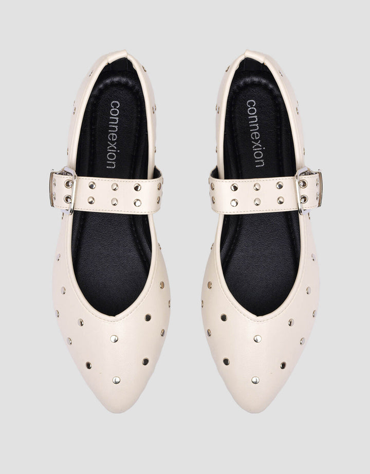 Connexion Pearl Mary Jane Sepatu Flat Wanita